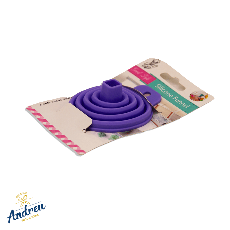 EMBUDO SILICONA 8X9 CM (SM 500468 PLEGABLE) X 1 UNID3