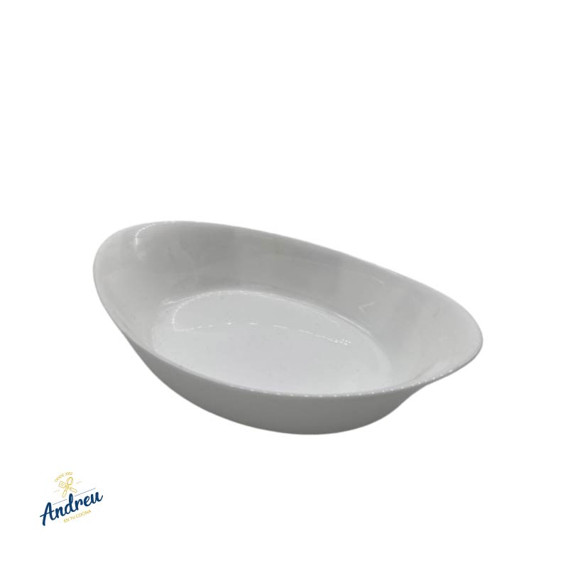 FUENTE OVALADA PARA HORNO (25X15CM) 0