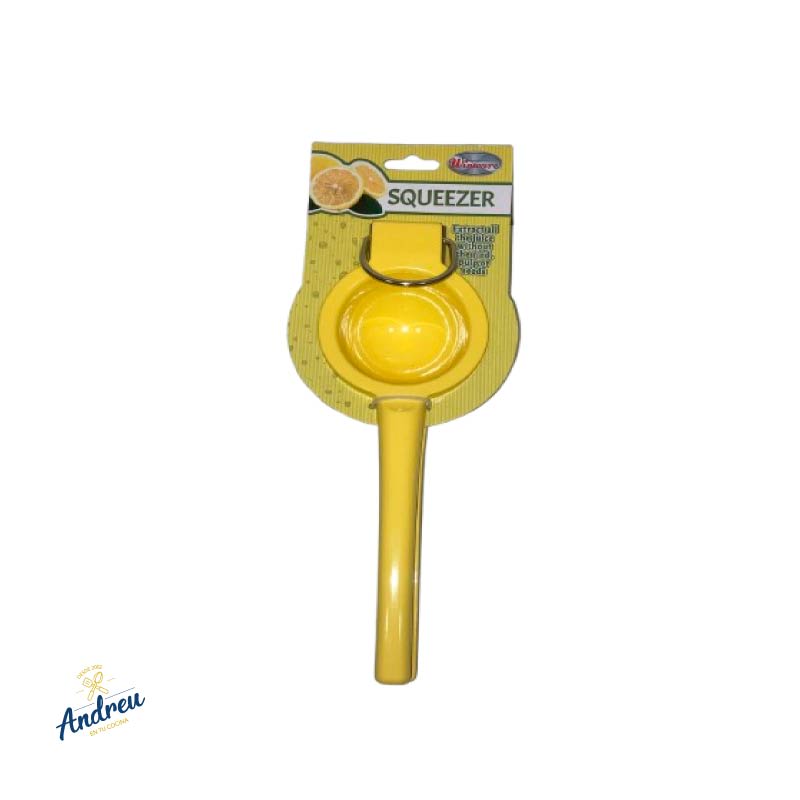EXPRIMIDOR CITRICO 21CM AMARILLO (LS-9Y) ALUMNIO WINCO1