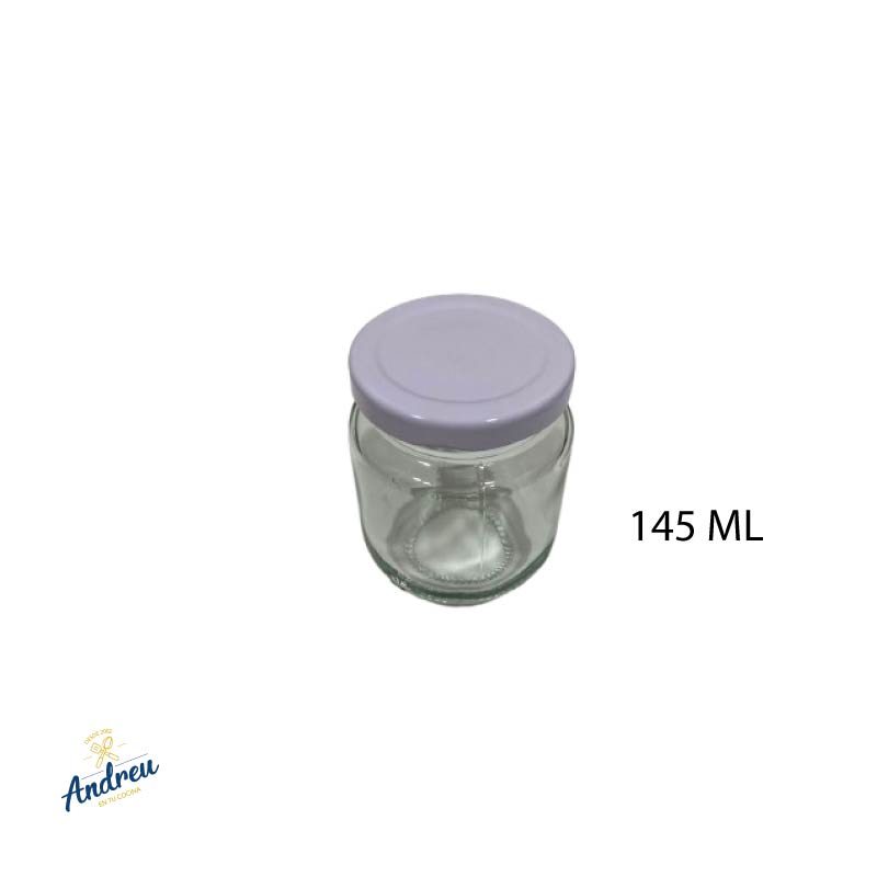 FRASCO CONSERVERO 145 ML C/TAPA (1X39) X1 UNID 1