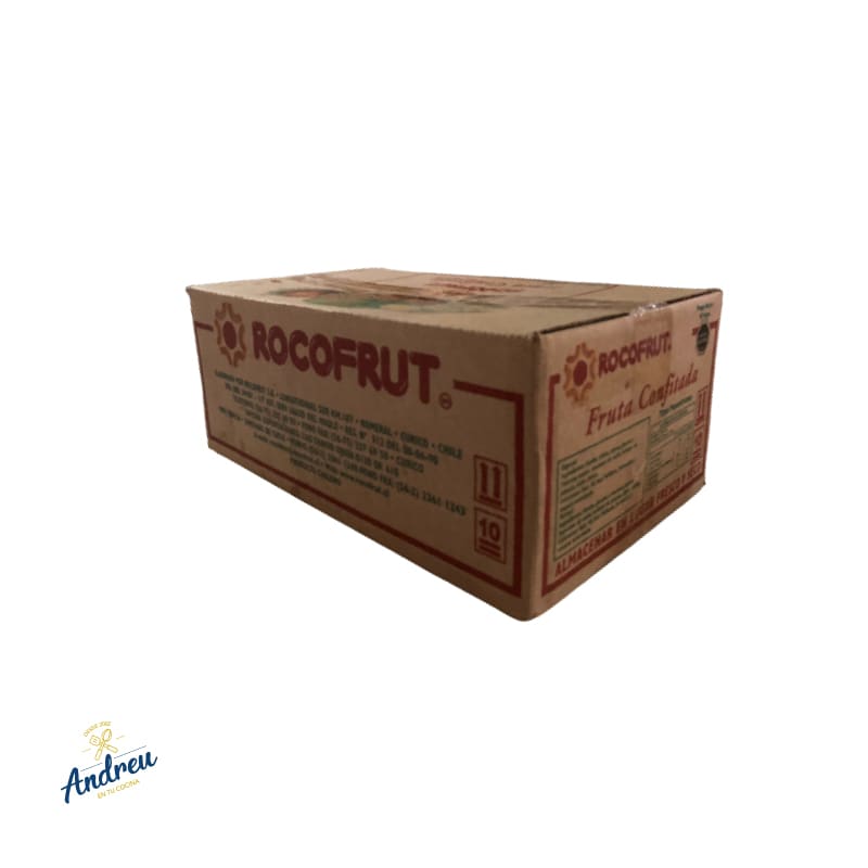 FRUTA CONFITADA ESPECIAL CON MARRASQUINO ROCOFRUT  (10 KG) X CAJA 0