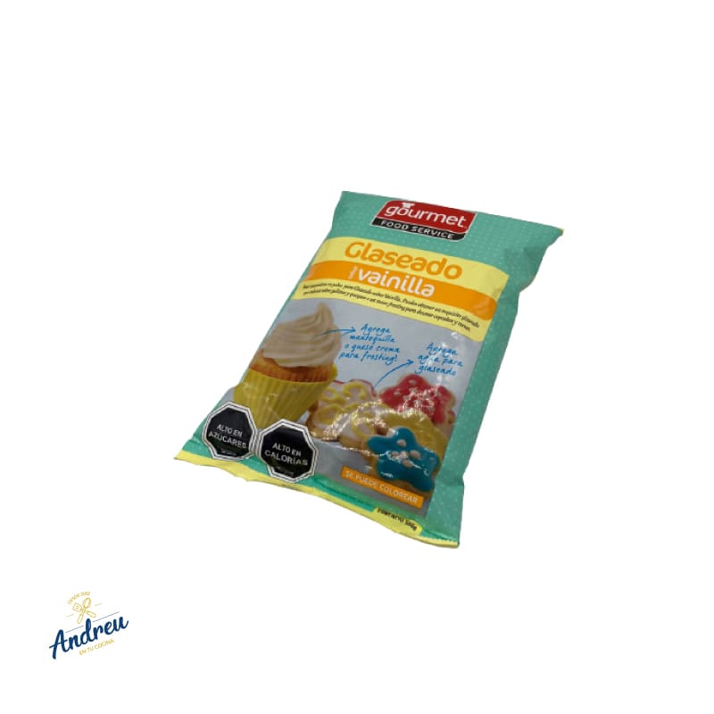 GLASEADO GOURMET VAINILLA 500GR (1X15) X1 UNID 0