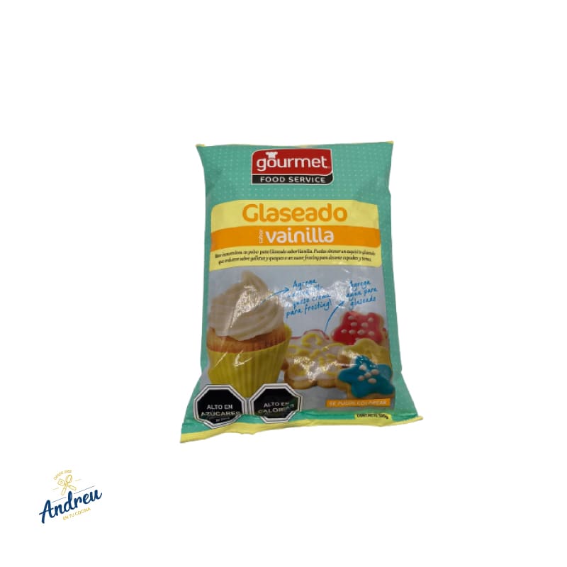 GLASEADO GOURMET VAINILLA 500GR (1X15) X1 UNID2