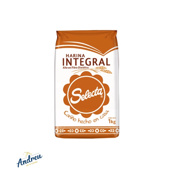 HARINA SELECTA INTEGRAL 1KG1