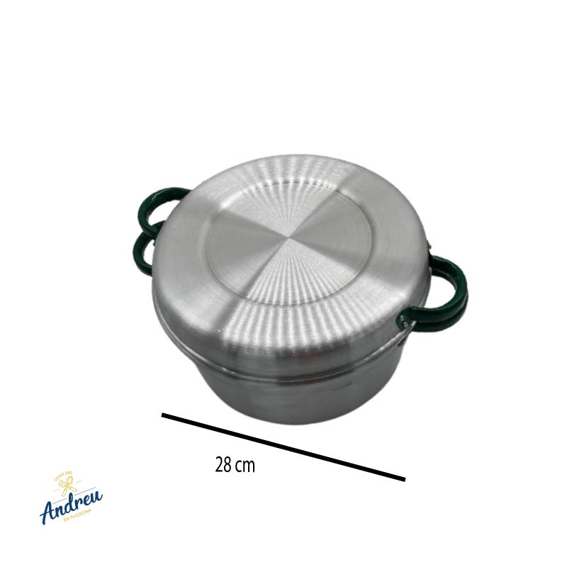 HORNO MAGICO ALUMINIO 28CM OSO (017010028) X 1 UNID 0