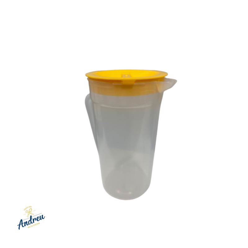 JARRO PLASTICO TRANSLUCIDO C/TAPA 5 LTS (PM27-JCT5L) X 1 UNID2