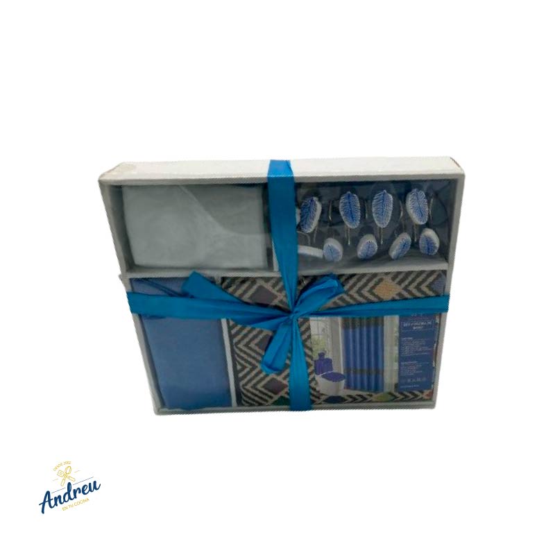 CORTINAS JUEGO DE BAÑO ONA UNID3