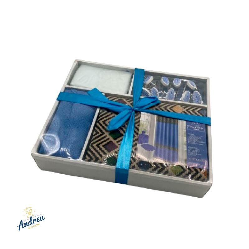 CORTINAS JUEGO DE BAÑO ONA UNID2