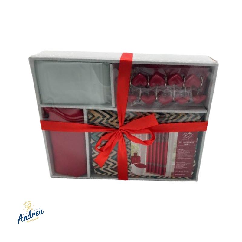 CORTINAS JUEGO DE BAÑO ONA UNID5