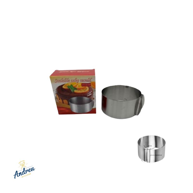MOLDE AJUSTABLE ACERO 16X30CM UNID KD117 0