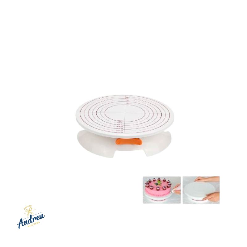 BASE GIRATORIA CON BLOQUEO ANDREU 30CM KD140 UNID 0