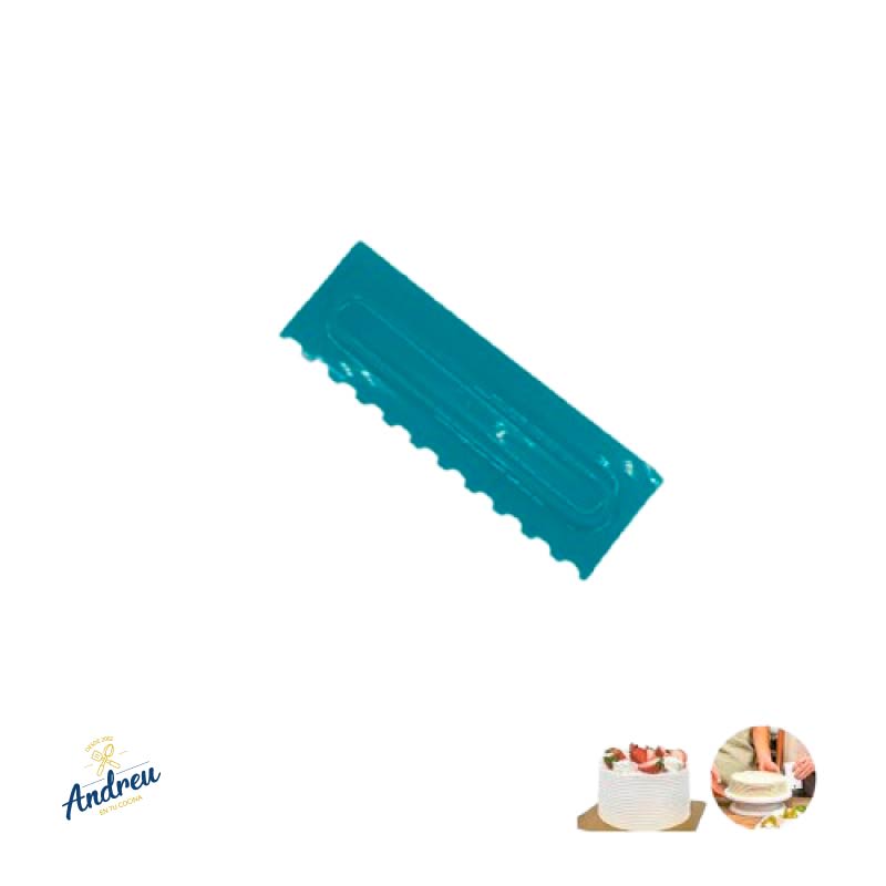 RASPA DE PLASTICO TORTA 23CM UNID KD1762