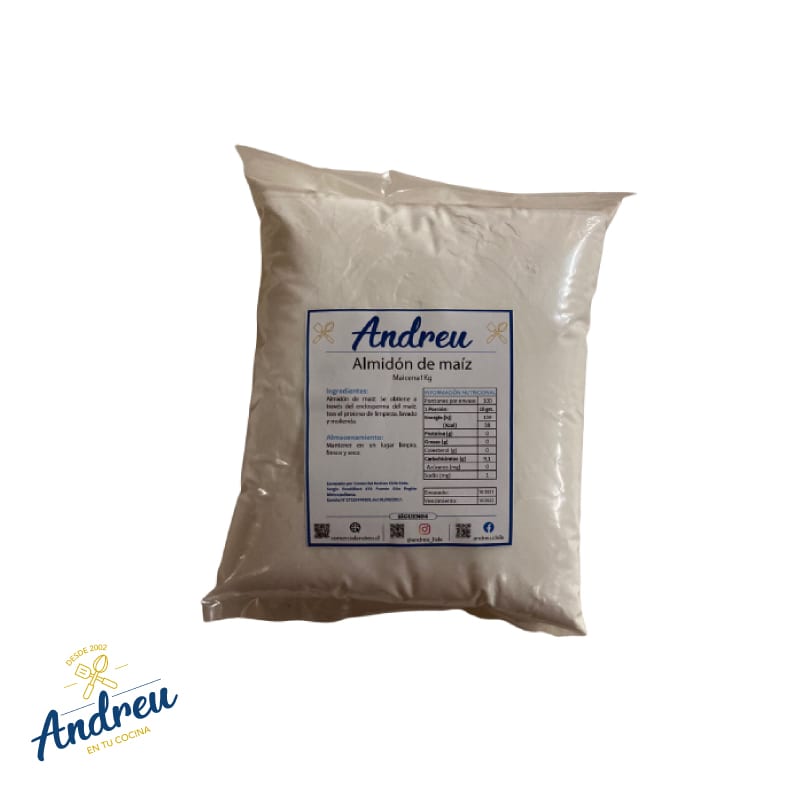 ALMIDON DE MAIZ / FECULA DE MAIZ / MAICENA (25 K) X 1 KILO1