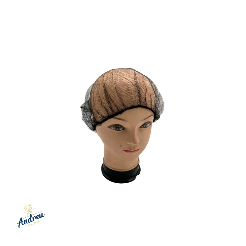 GORROS MALLA NEGRA REDECILLA  X UNIDAD 0