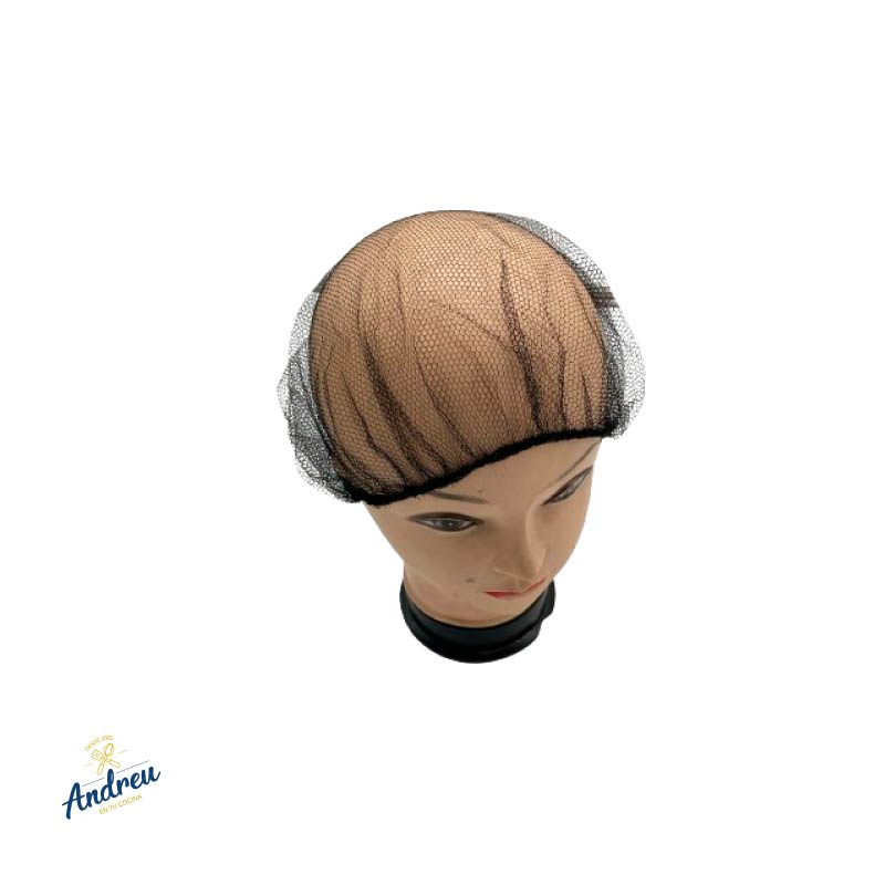 GORROS MALLA NEGRA REDECILLA  X UNIDAD2