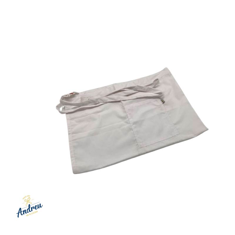 MANDIL BLANCO C/BOLSILLO 48X71 0