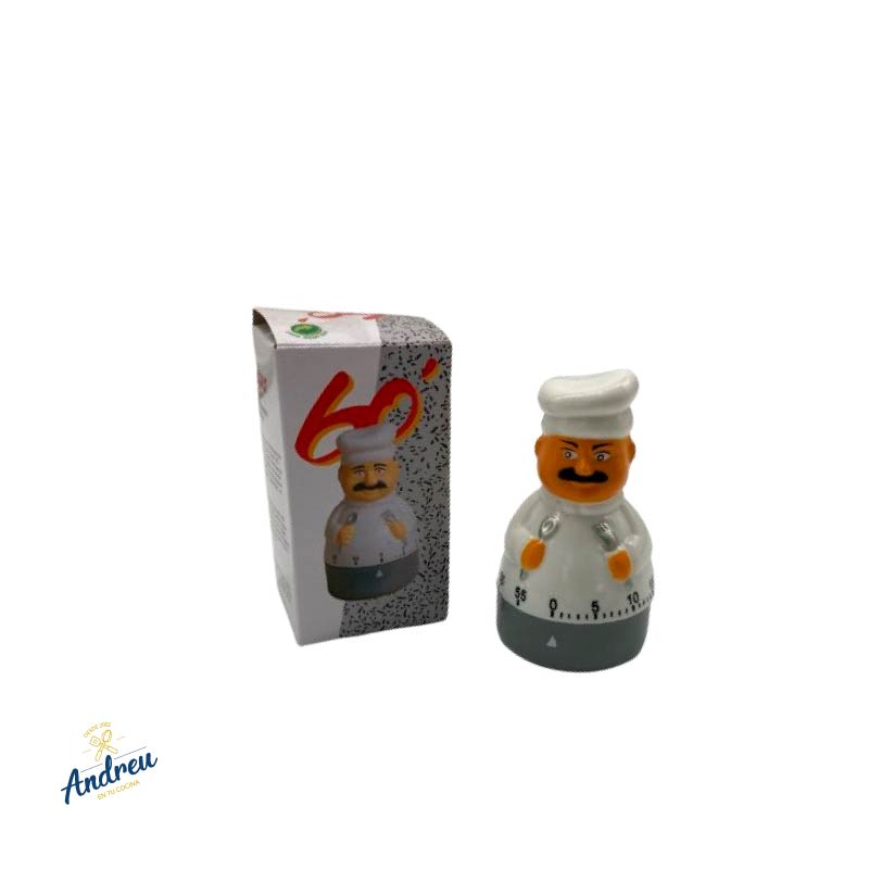 TIMER DE COCINA RELOJ COCINERO (SM CHEF) X 1 UNID2