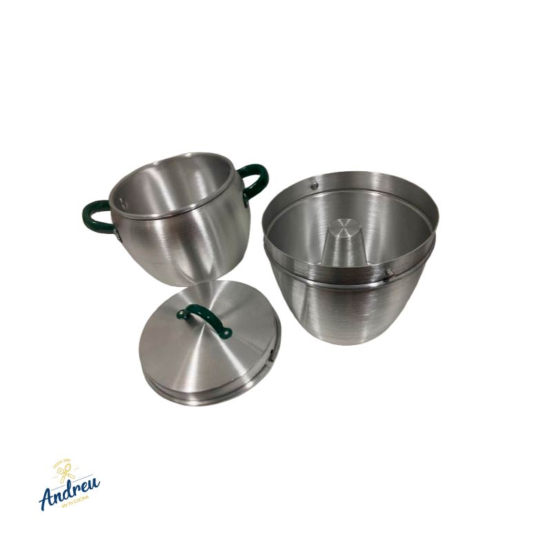 MOLDE FLANERA CON TAPA + BOTE 18CM 0