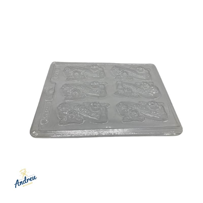 MOLDE CHOCOLATE PLÁSTICOS VARIEDAD X 1 UNID6