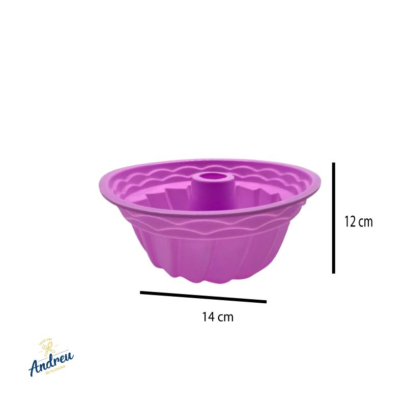 MOLDE SILICONA QUEQUE FLANERA X 1 UNID1