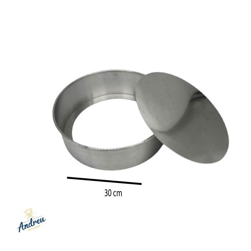 MOLDE TORTA BIZCOCHO (30 CM X 7 ALTO 200010030) X 1 UNID1