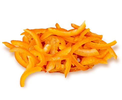 NARANJA CONFITADAS TIRITAS (8 KG) X CAJA1