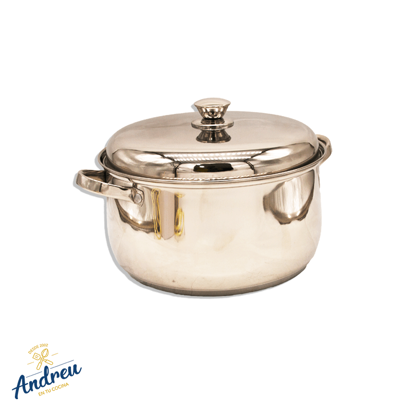 OLLA CACEROLA ECONOMICA 26 CM (SM DARMA ACERO INOXIDABLE) X 1 UNID2
