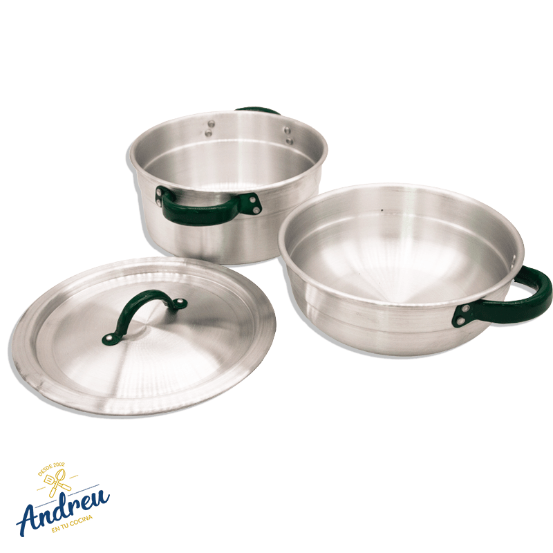 OLLA BAÑO MARIA 20 CM (ALUMINIO) X 1 UNID2