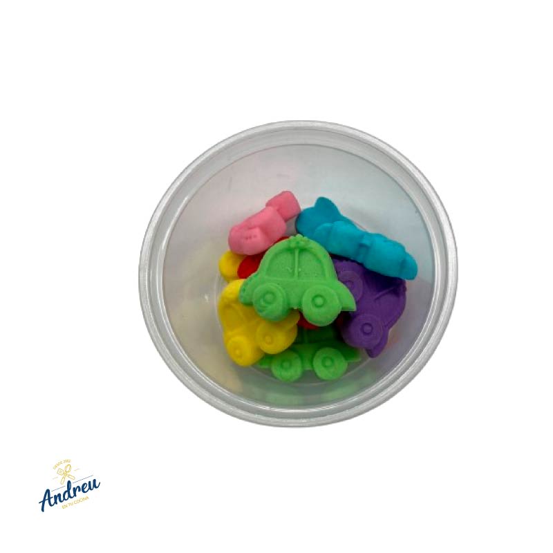 PASTILLAJE CARRITO MINI COLORES (POTE X10UND) 1