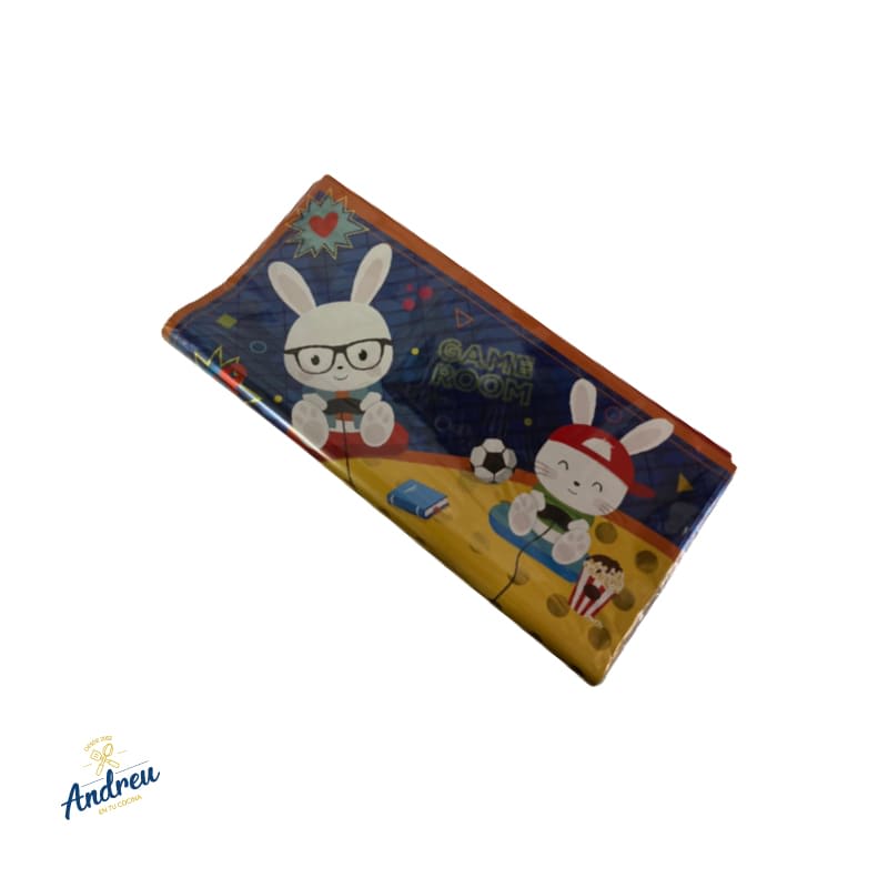 PAÑUELO PASCUA CROMUS CONEJO GAME (44X44CM) X 25 UNID2