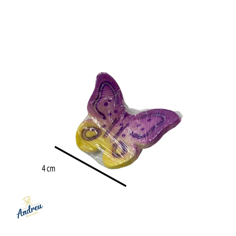 PASTILLAJE MARIPOSA GRANDE COLORES X1UND3