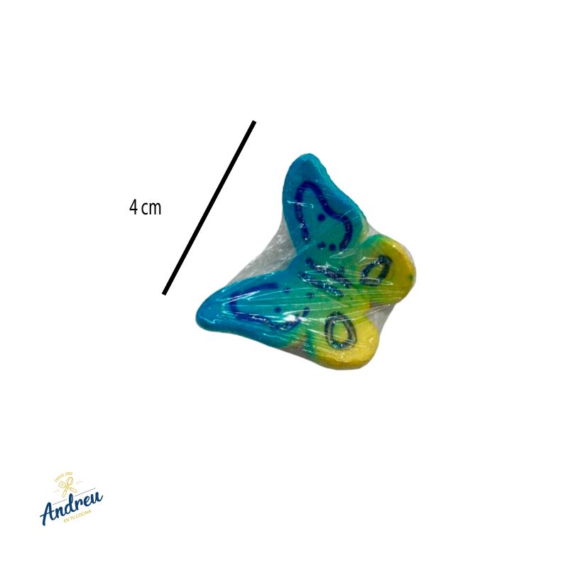PASTILLAJE MARIPOSA GRANDE COLORES X1UND2