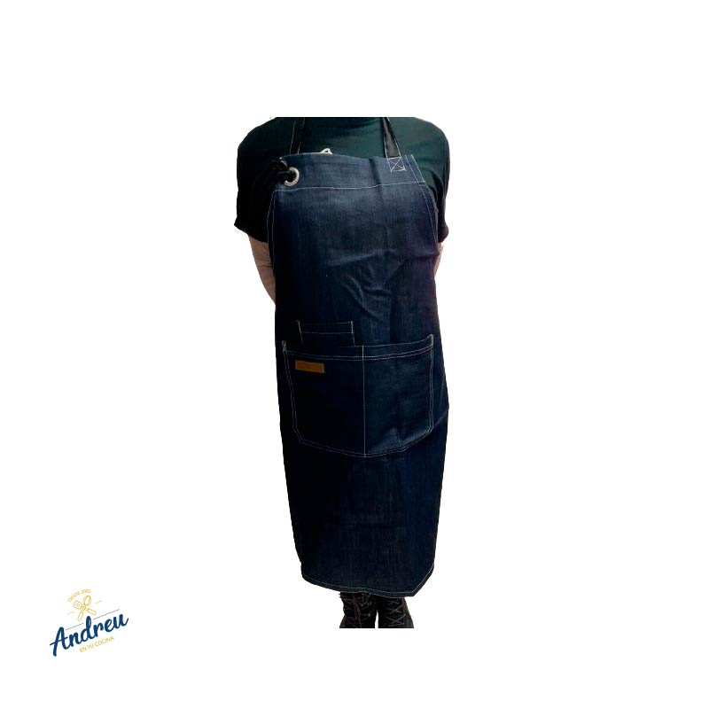 PECHERA LARGA DENIM BLUE UNID 0