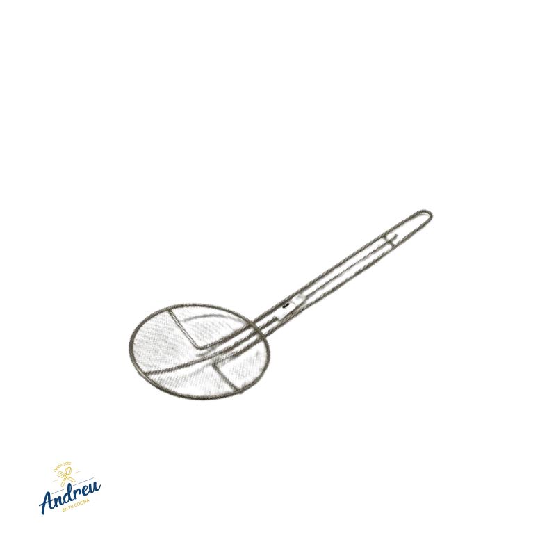 ESPUMADERA MALLA REDONDA (16.5X16.5X51 CM WINCO SCF-6R) X 1 UNID1