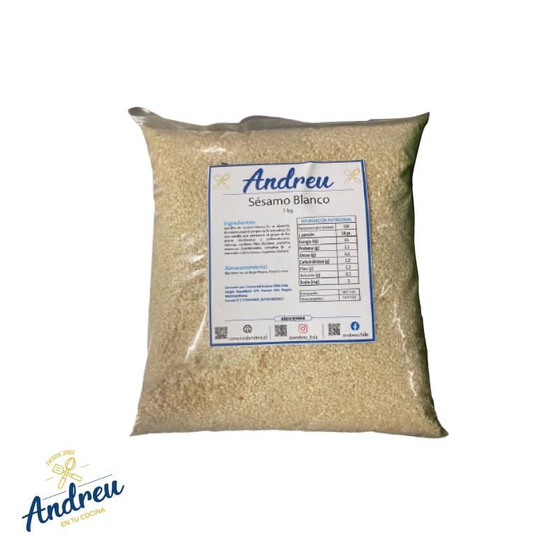 SESAMO BLANCO (25 K) X 1 KILO1