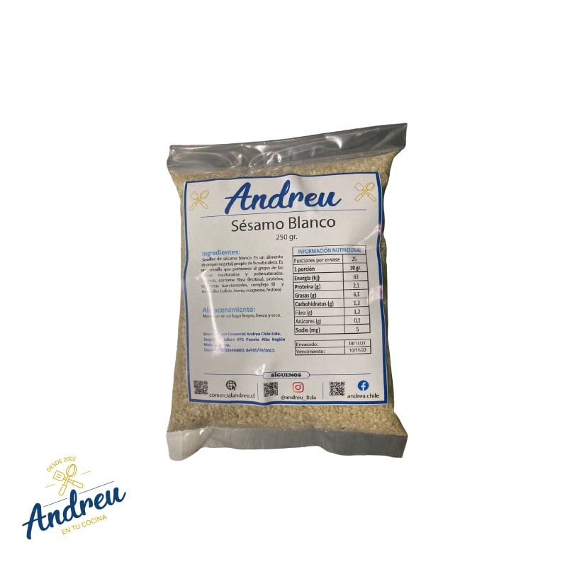 SESAMO BLANCO (25 K) X 250 GRS1