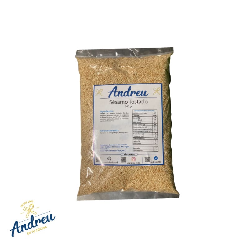 SESAMO TOSTADO (25 K) X 500 GR1