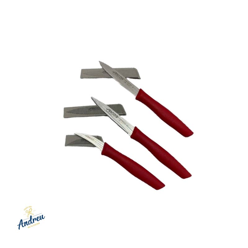 JUEGO 3 PZS NOVA ROJO UNID3