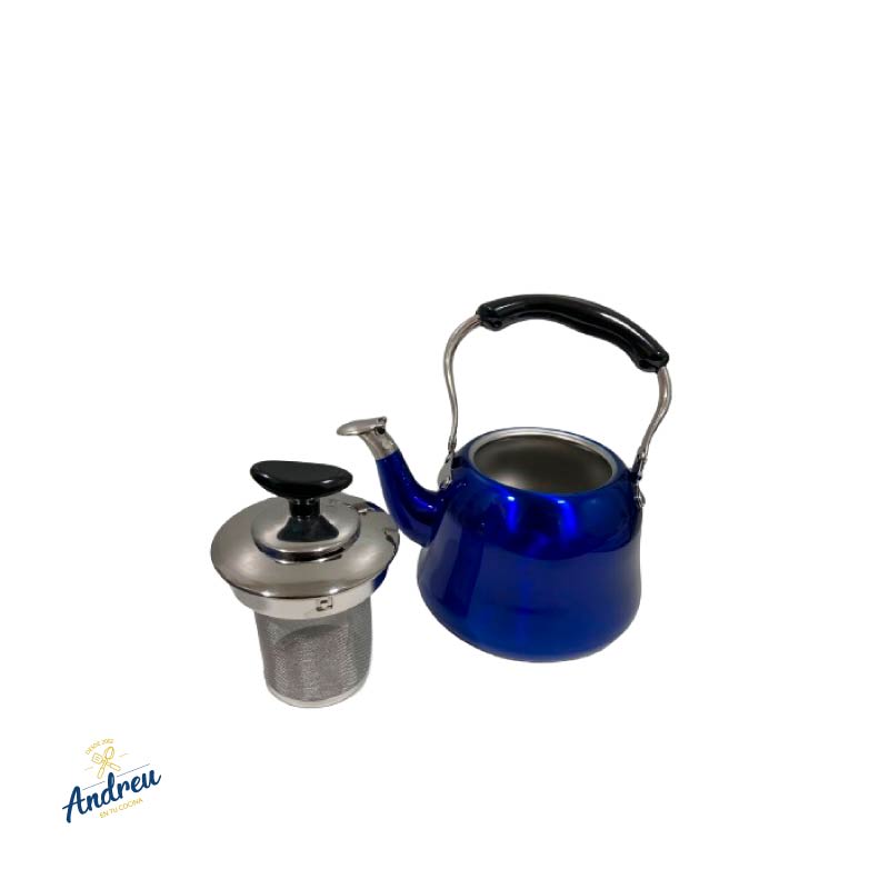 TETERA COLOR AZUL 1 LITRO WILLEM (SM 303533) X 1 UNID1