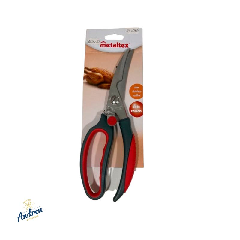 TIJERA PARA TROZAR POLLO (METALTEX PM69-251801) X 1 UNID1