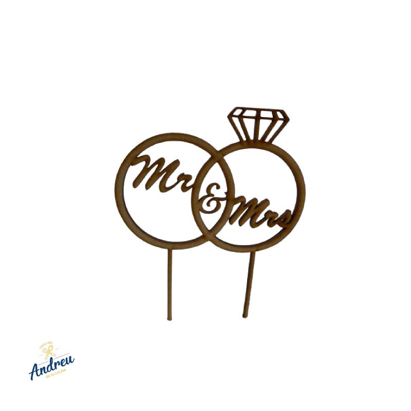 TOPPER (DISEÑOS VARIOS) X1 UNID 1