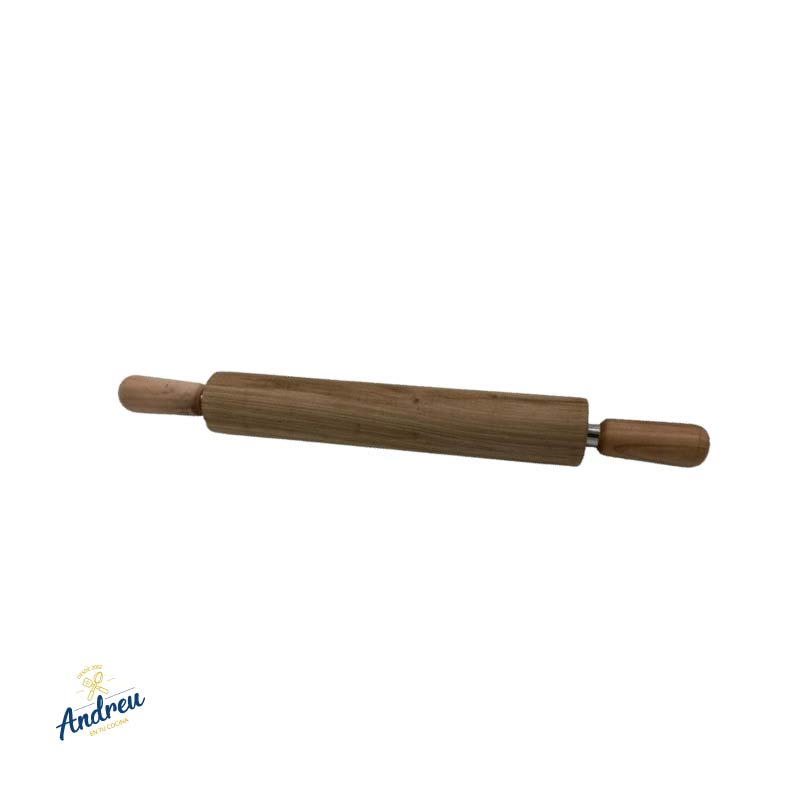 USLERO MADERA 40 CM OSO LISO CON RODAMIENTO X 1 UNID1
