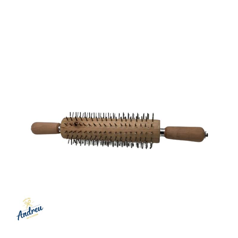 USLERO PICADOR 30 CM (MADERA MANGO ACERO C/RODAMIENTO) X 1 UND2