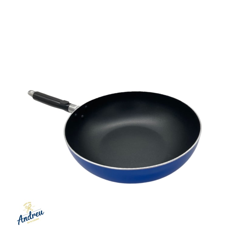 WOK AZUL 28X9 CM UNID1
