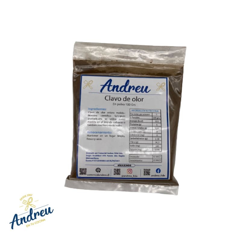 CLAVO DE OLOR POLVO (25 K) X 50 GR1