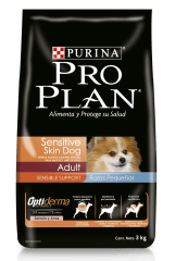PRO PLAN Sensitive Small Breeds x 3 KG Perros Adultos Sensibles (salmón y arroz) PRO PLAN Sensitive Small Breeds x 3 KG Perros Adultos Sensibles (salmón y arroz)