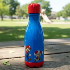 Botella Plastica 500 Ml Super Mario Original
