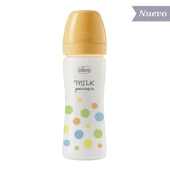 Mamadera Chicco Perfect Easy 250ml 2m Naranja Claro Colores