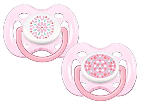 Pack chupetes freeflow rosa2