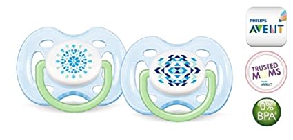 Pack chupetes freeflow decorados azul1